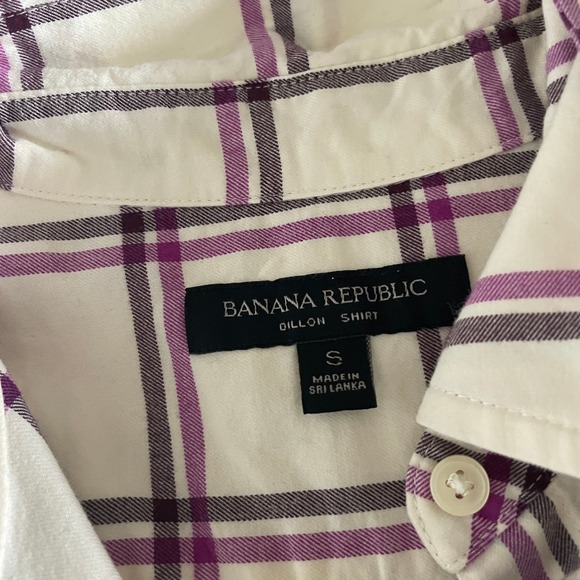 Flannel Button Down Shirts size Small Plaid Tops Lot Granola Preppy Lumberjane - Picture 4 of 9